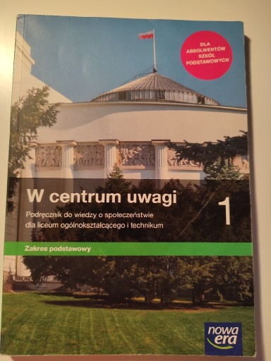 Zdjęcie oferty: W centrum uwagi klasa 1 WOS