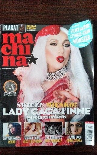 Zdjęcie oferty: MACHINA NR.11(56)-LISTOPAD 2010+PLAKAT KAZIK