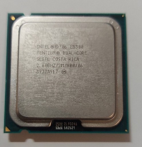 Zdjęcie oferty: Intel Pentium E5300 2x 2,6GHz LGA775