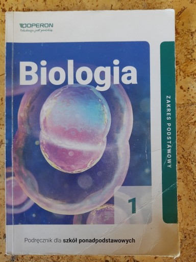 Zdjęcie oferty: Biologia 1 podręcznik zakres podstawowy Operon