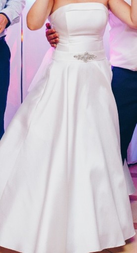 Zdjęcie oferty: Suknia ślubna gorsetowa, ivory, kieszenie