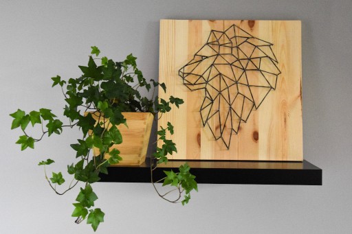 Zdjęcie oferty: String art Lew - rękodzieło