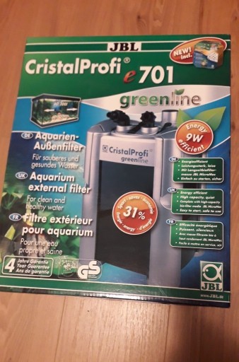 Zdjęcie oferty: Filtr do akwarium JBL CRISTAL PROFI Greenline E701