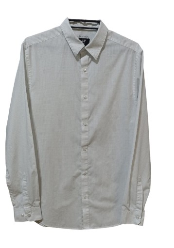 Zdjęcie oferty: Koszula męska biała wyjściowa w kropki  H&M