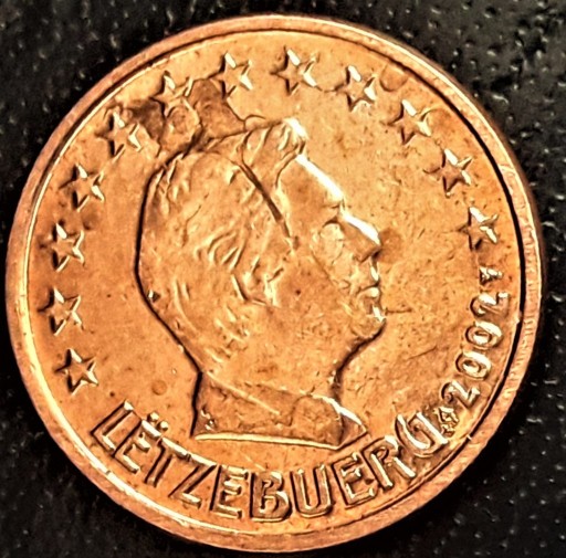 Zdjęcie oferty: 1 Euro-Cent-2002-Luksemburg--EDERZONA  w  HONDURAS