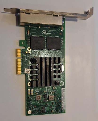 Zdjęcie oferty: Intel I340-T4 4x1GbE RJ45 PCIe 2.0x4 E1G44HTBLK