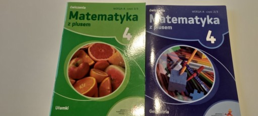 Zdjęcie oferty: Matematyka z plusem klasa 4 część 2,3