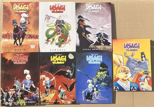 Zdjęcie oferty: Usagi Yojimbo-Stan Sakai-zestaw 7 tomów-Mandragora