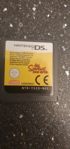 Zdjęcie oferty: Gra die Simpsona das spiel gra na Nintendo DS.