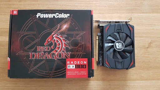Zdjęcie oferty: Power Color Radeon RX 550 Red Dragon 2GB GDDR5
