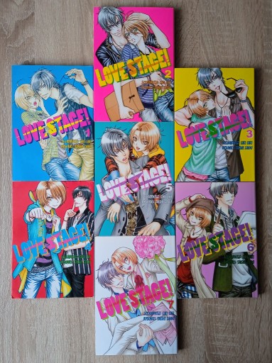 Zdjęcie oferty: Manga Love Stage! - tomy 1-7 (komplet)