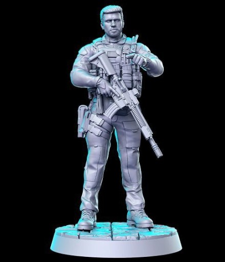 Zdjęcie oferty: Figurka na RPG/ gry bitewne - Call of Duty - Graves