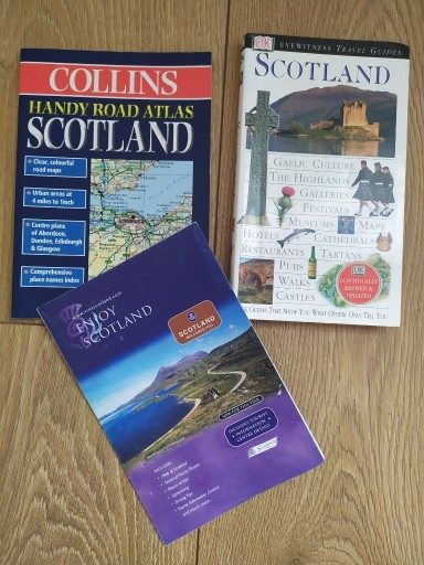Zdjęcie oferty: Szkocja Scotland przewodnik DK + atlas drogowy