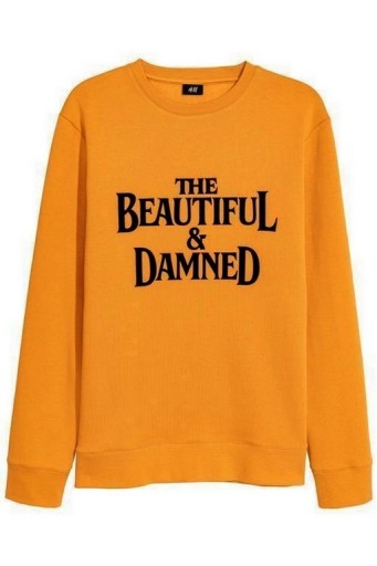 Zdjęcie oferty: H&M bluza THE BEAUTIFUL...żółta musztardowa nowa M