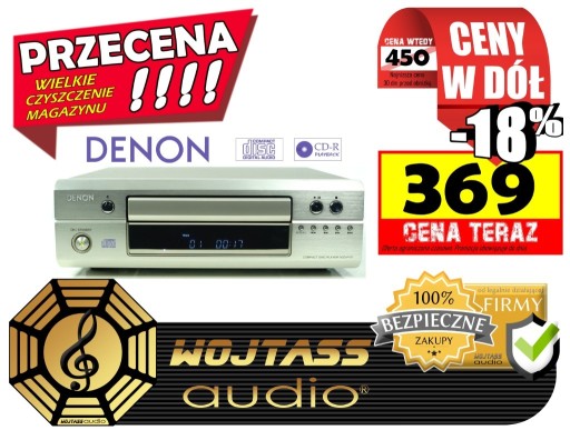 Zdjęcie oferty: Denon DCD-F101 odtwarzacz CD alu czyta CD-R st BDB