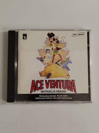 Zdjęcie oferty: Gra komputerowa Ace Ventura PC 1996 PL +instrukcja