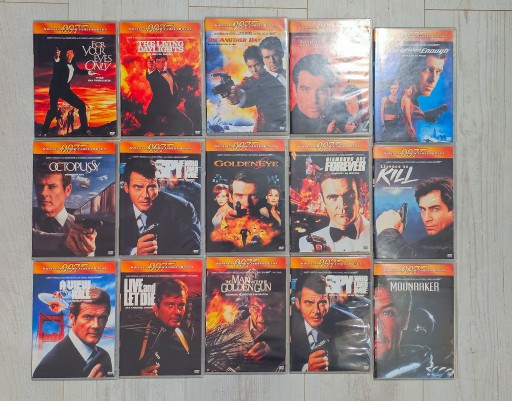 Zdjęcie oferty: James Bond - DVD. Kolekcja!!