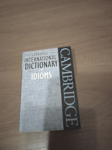Zdjęcie oferty: International Dictionary Of Idioms