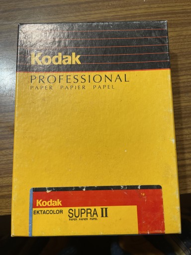 Zdjęcie oferty: Papier fotograficzny Kodak Supra 2 ektacolor