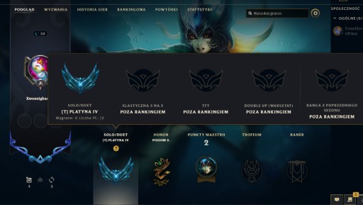 Zdjęcie oferty: EUNE Konto League of Legends Platyna 