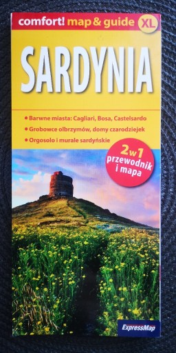 Zdjęcie oferty: Sardynia 2 w 1. Przewodnik i mapa laminowana. 