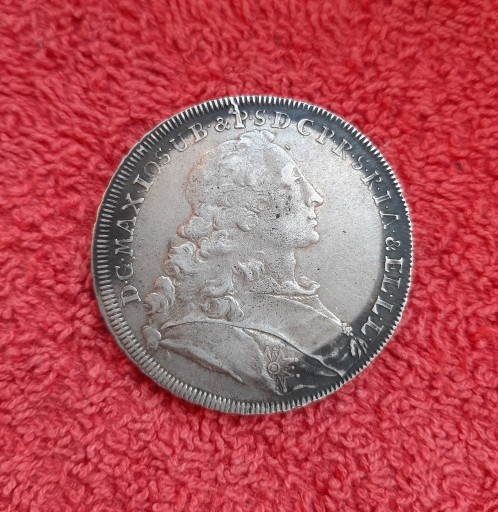 Zdjęcie oferty: Talar 1755 - Bawaria - srebro - oryginał - stan II