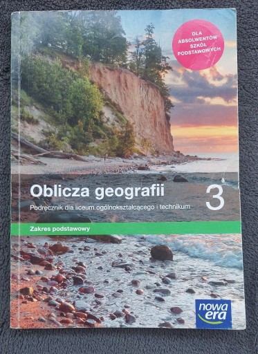 Zdjęcie oferty: Podręcznik Oblicza geografii 3 - do 3 kl. Liceum