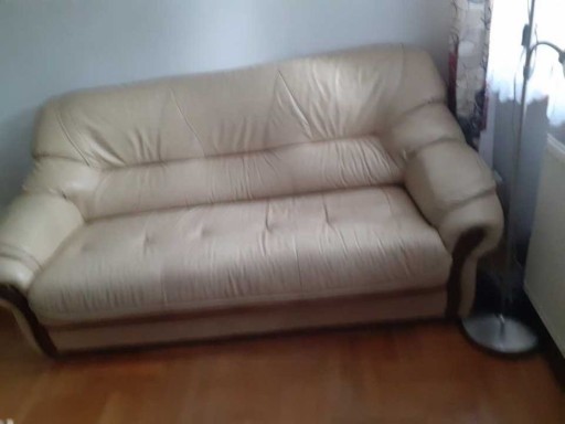 Zdjęcie oferty: Kanapa i fotel skóra. Sofa