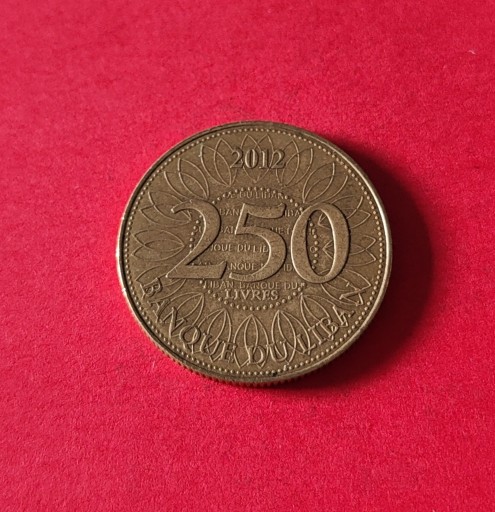 Zdjęcie oferty: Moneta 250 funtów 2012, Liban