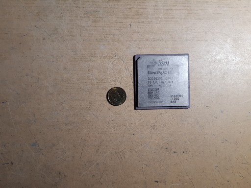 Zdjęcie oferty: RETRO Procesor  kolekcjonerski Sun Ultra SPARC III