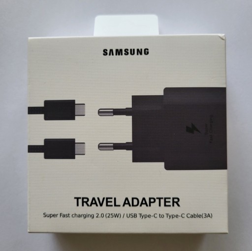 Zdjęcie oferty: Ładowarka sieciowa Samsung 3A z kabla USB C/C