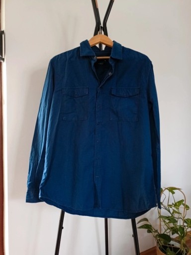 Zdjęcie oferty: Granatowa męska koszula Reserved XL Slim Fit