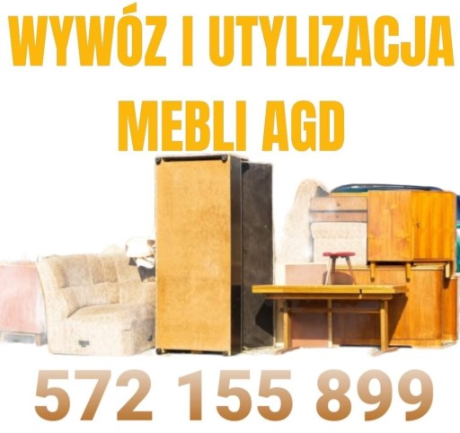 Zdjęcie oferty:  WYWÓZ UTYLIZACJA MEBLI AGD OPRÓŻNIANIE MIESZKAŃ 