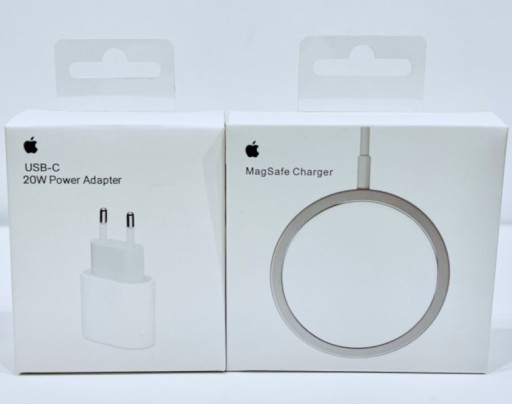 Zdjęcie oferty: Ładowarka MagSafe do iPhone + Kostka USB-C 20W