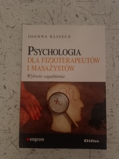 Zdjęcie oferty: Psychologia dla fizjoterapeutów i masażystów