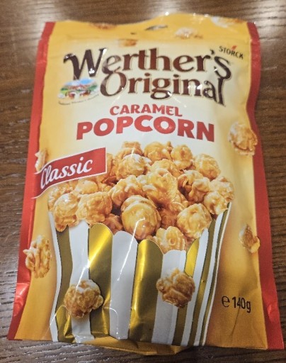 Zdjęcie oferty: Popcorn gotowy do spożycia Werther's Original 140g