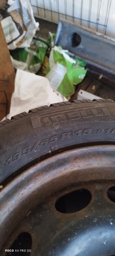 Zdjęcie oferty: Opony zimowe Pirelli 195/65/15 z felgamiOpel inne