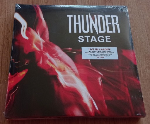 Zdjęcie oferty: THUNDER - Stage Live In Cardiff 3LP folia