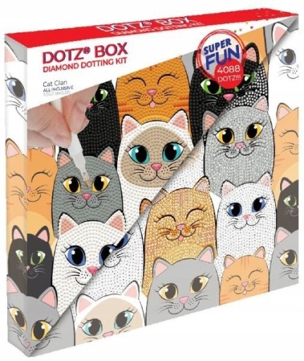 Zdjęcie oferty: Diamond Dotz Box - Cat Clan