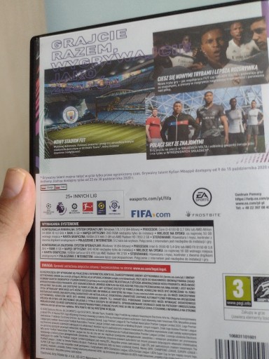 Zdjęcie oferty: Gra Fifa2021 na Komputer PC,lub Laptop