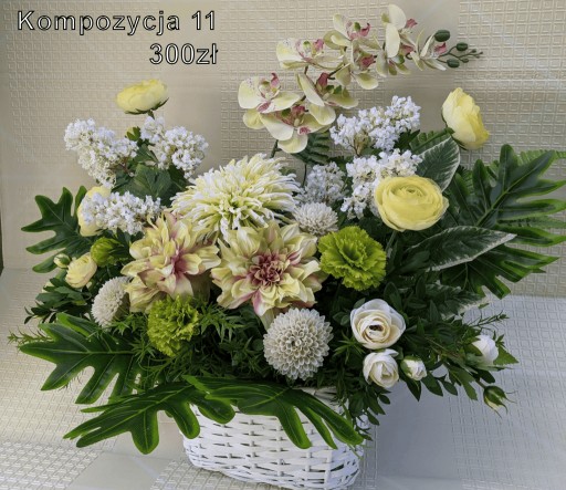 Zdjęcie oferty: Kompozycja na Grób | PREMlUM | Rękodzieło | Kompozycja 11