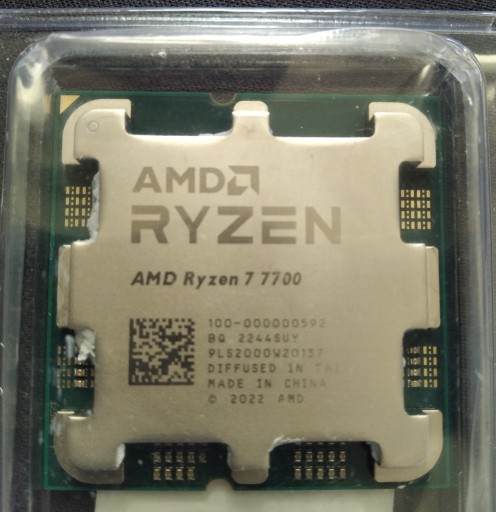 Zdjęcie oferty: Procesor AMD Ryzen 7 7700, 3.8 GHz, 32 MB, OEM