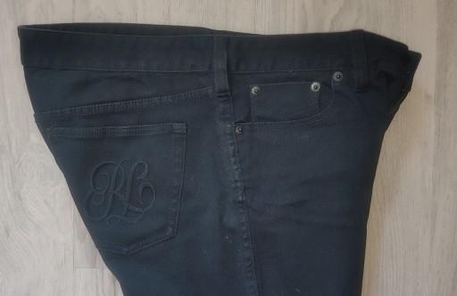 Zdjęcie oferty: Spodnie Ralph Lauren r. 28x34 pas 80 cm czarne