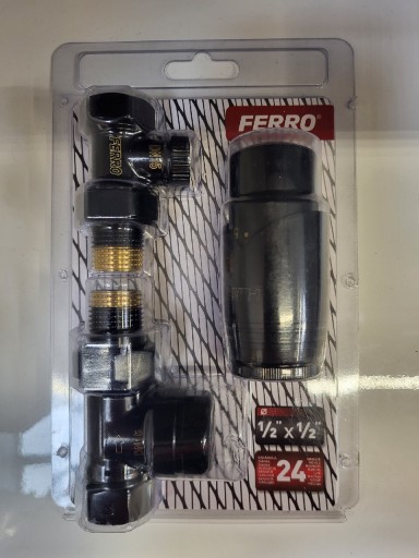 Zdjęcie oferty: Komplet termostatyczny prosty Ferro ZTM30BL