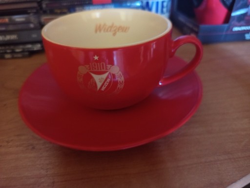 Zdjęcie oferty: Widzew Łódź - filiżanka ze spodkiem / nowa