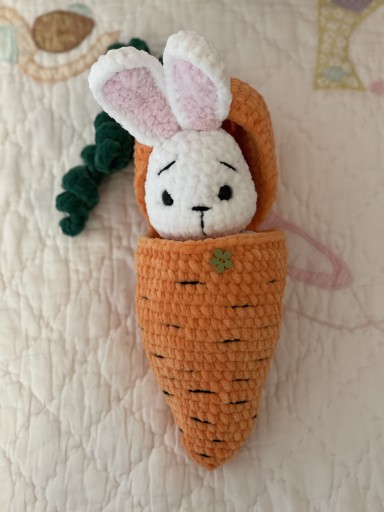 Zdjęcie oferty: Króliczek na szydełku przytulanka królik Święta