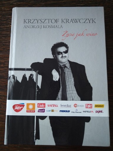 Zdjęcie oferty: Krzysztof Krawczyk życie jak wino książka