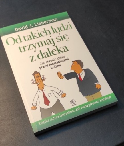 Zdjęcie oferty: Lieberman "Od takich ludzi trzymaj się z daleka"