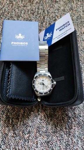 Zdjęcie oferty: Zegarek automatyczny PHOIBOS Apollo Titanium