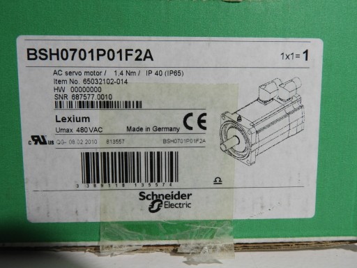 Zdjęcie oferty: Schneider servo motor  BSH0701P01F2A